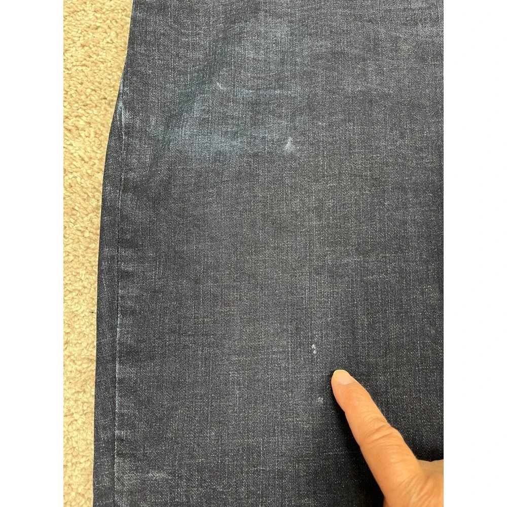 Banana Republic Jeans Mens 36x34 Dark Indigo 5 Pocket‎ Athletic Stretch Denim
